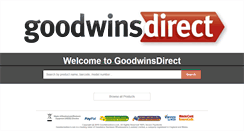 Desktop Screenshot of goodwinsdirect.com