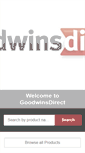 Mobile Screenshot of goodwinsdirect.com